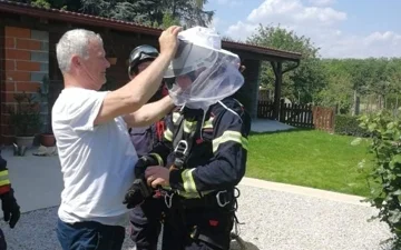 Hvatanje roja pčela - Gornji Kneginec 05/2022