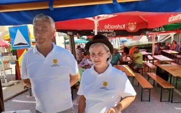Predstavljanje Udruge na Danima Općina Sveti Ilija i Gornji Kneginec 2022.
